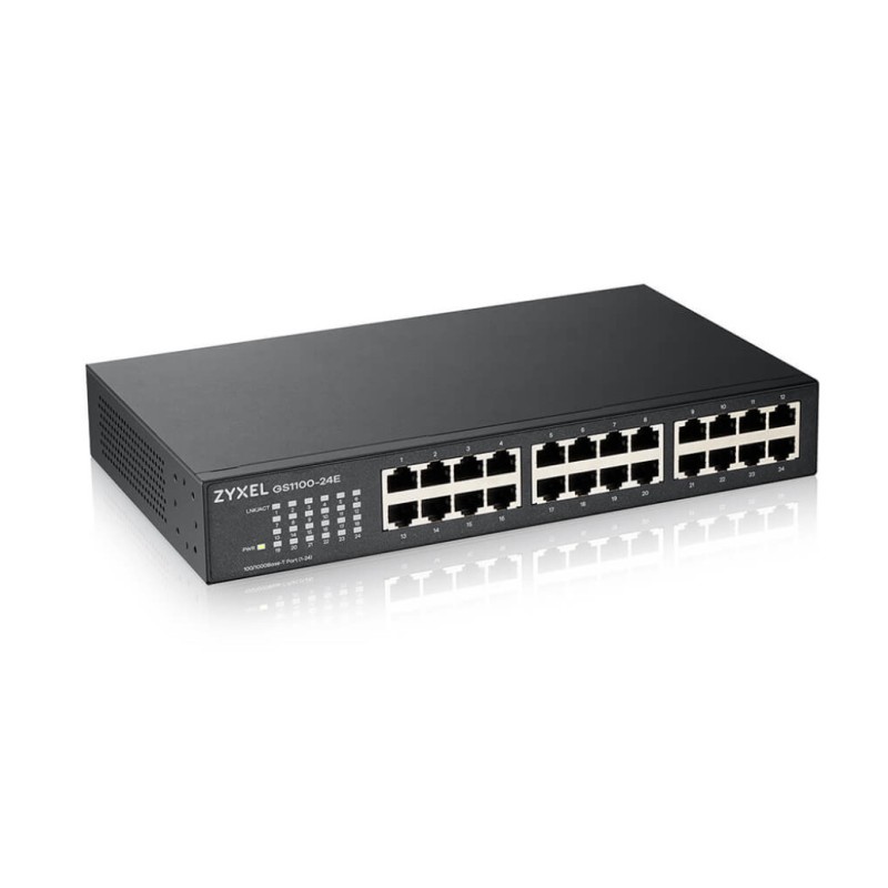 STIKALO 24-PORT ZyXEL 100/1000 (GS1100-24E-EU0103F) ZyXEL STIKALO 24-PORT ZyXEL 100/1000 (GS1100-24E-EU0103F)