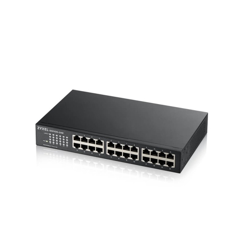 STIKALO 24-PORT ZyXEL 100/1000 (GS1100-24E-EU0103F) ZyXEL STIKALO 24-PORT ZyXEL 100/1000 (GS1100-24E-EU0103F)