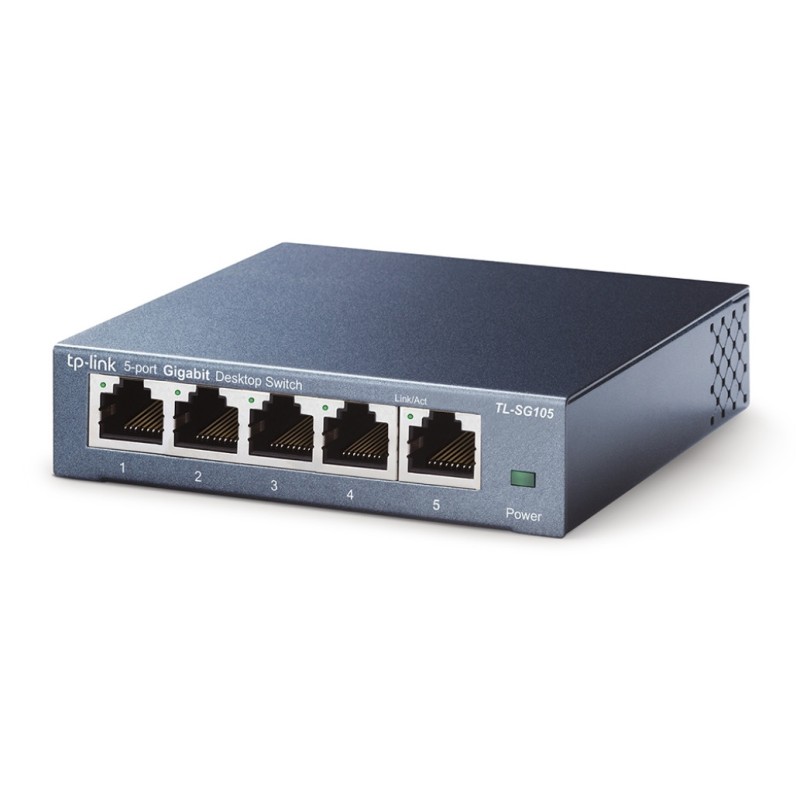 STIKALO 5-PORT TP-Link 100/1000 (TL-SG105 V3) TP-LINK STIKALO 5-PORT TP-Link 100/1000 (TL-SG105 V3)