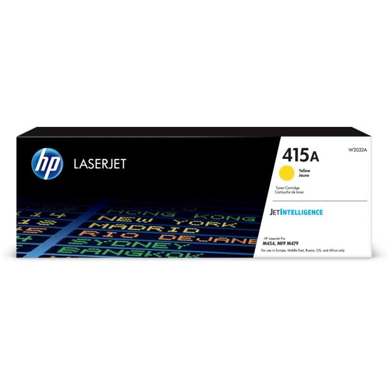 Toner HP original 415A yellow (W2032A) Toner HP original 415A yellow (W2032A)