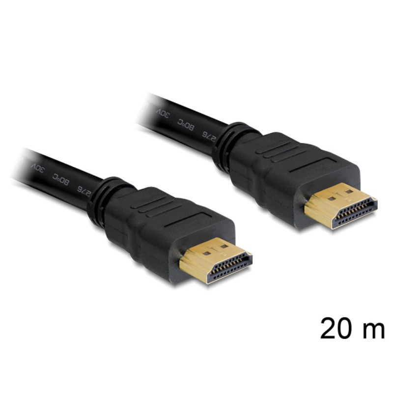 KABEL HDMI/HDMI M/M 20,0m Delock (83452) Delock KABEL HDMI/HDMI M/M 20,0m Delock (83452)