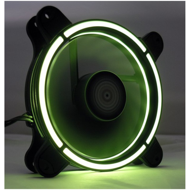 Ventilator LC Power LC-CF-RGB 120mm, črna RGB (2x ventilator, 1x RGB trak) LC Power Ventilator LC Power LC-CF-RGB 120mm, črna RGB (2x ventilator, 1x RGB trak)