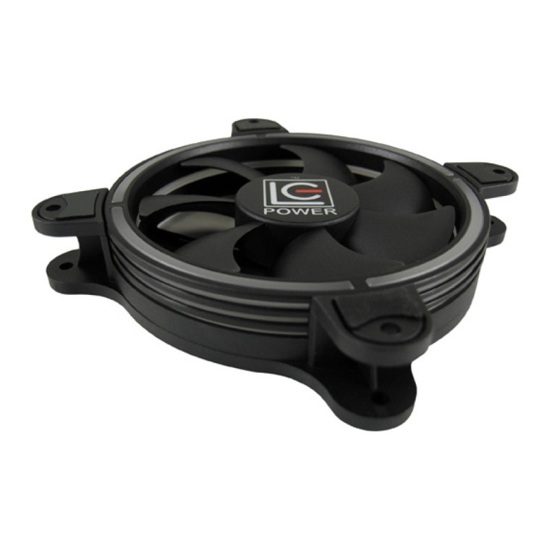 Ventilator LC Power LC-CF-RGB 120mm, črna RGB (2x ventilator, 1x RGB trak) LC Power Ventilator LC Power LC-CF-RGB 120mm, črna RGB (2x ventilator, 1x RGB trak)