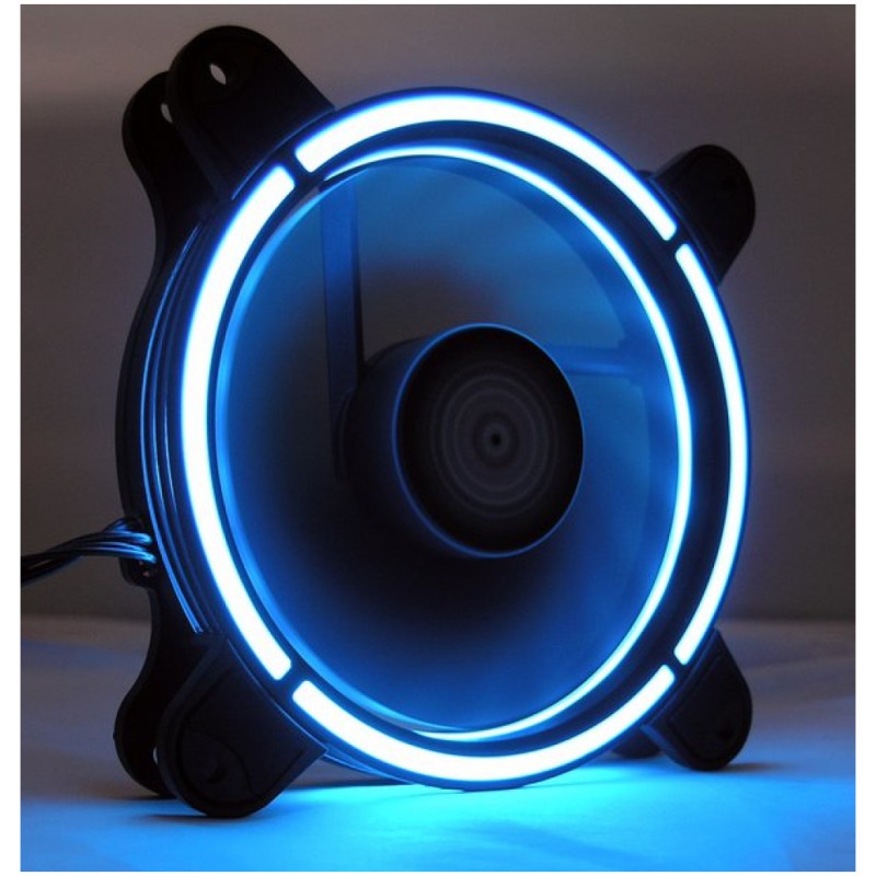 Ventilator LC Power LC-CF-RGB 120mm, črna RGB (2x ventilator, 1x RGB trak) LC Power Ventilator LC Power LC-CF-RGB 120mm, črna RGB (2x ventilator, 1x RGB trak)