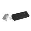 Spominski ključek 128GB USB-C Kingston DT70 80MB/s plastičen s pokrovčkom črn (DT70/128GB) KINGSTON Spominski ključek 128GB USB-C Kingston DT70 80MB/s plastičen s pokrovčkom črn (DT70/128GB)