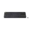 Tipkovnica brezžična Logitech K400 Plus | Slovenski nabor znakov črna + Touchpad (920-008385) LOGITECH Tipkovnica brezžična Logitech K400 Plus | Slovenski nabor znakov črna + Touchpad (920-008385)