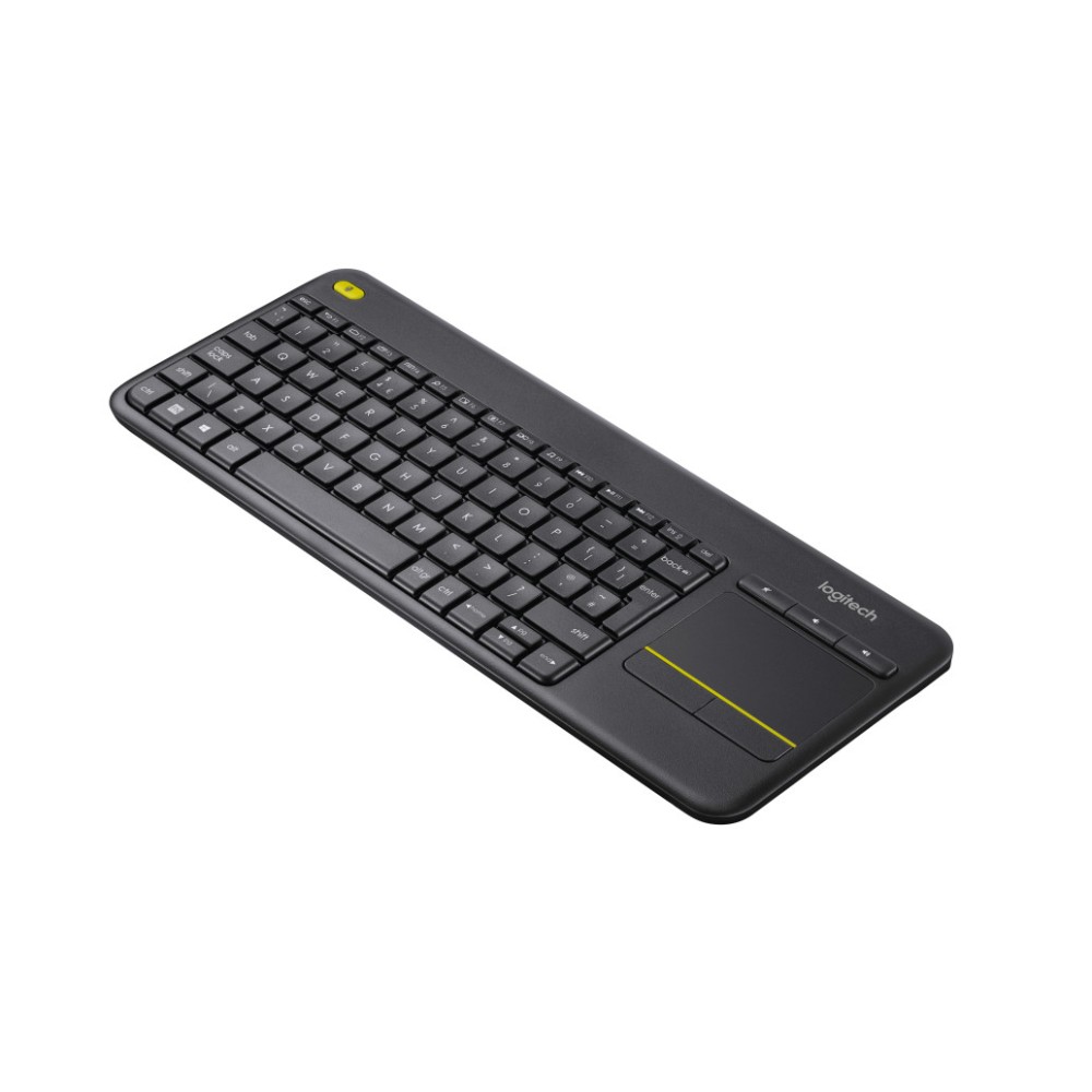 Tipkovnica brezžična Logitech K400 Plus | Slovenski nabor znakov črna + Touchpad (920-008385) LOGITECH Tipkovnica brezžična Logitech K400 Plus | Slovenski nabor znakov črna + Touchpad (920-008385)