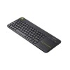 Tipkovnica brezžična Logitech K400 Plus | Slovenski nabor znakov črna + Touchpad (920-008385) LOGITECH Tipkovnica brezžična Logitech K400 Plus | Slovenski nabor znakov črna + Touchpad (920-008385)