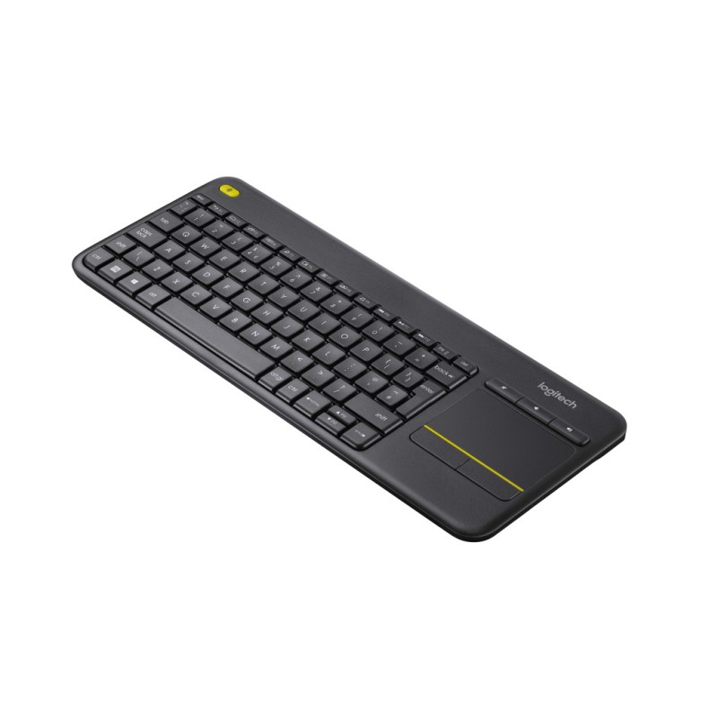 Tipkovnica brezžična Logitech K400 Plus | Slovenski nabor znakov črna + Touchpad (920-008385) LOGITECH Tipkovnica brezžična Logitech K400 Plus | Slovenski nabor znakov črna + Touchpad (920-008385)