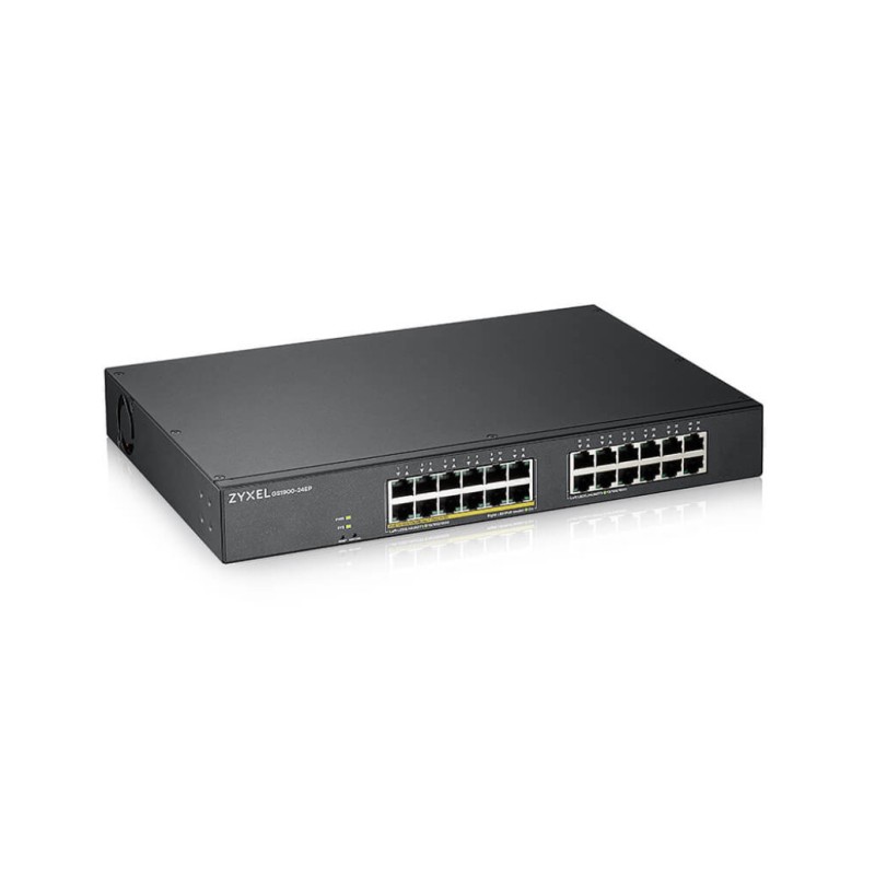 STIKALO 24-PORT ZyXEL 100/1000 PoE Managed Rackmount (GS1900-24EP-EU0101F) ZyXEL STIKALO 24-PORT ZyXEL 100/1000 PoE Managed Rackmount (GS1900-24EP-EU0101F)