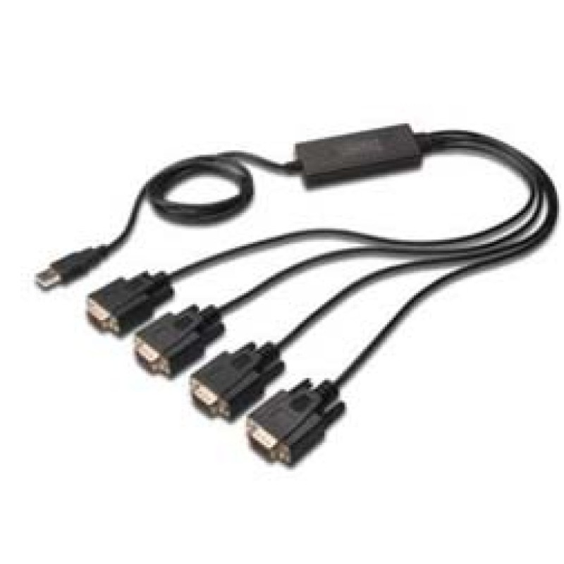 Pretvornik USB - 4xSerial DB09 Digitus Digitus Pretvornik USB - 4xSerial DB09 Digitus