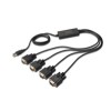 Pretvornik USB -  4xSerial DB09 Digitus