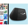 Miš brezžična + Bluetooth Logitech Lift Vertical za levičarje 4000DPI ergonomična grafitna (910-006474) LOGITECH Miš brezžična + Bluetooth Logitech Lift Vertical za levičarje 4000DPI ergonomična grafitna (910-006474)