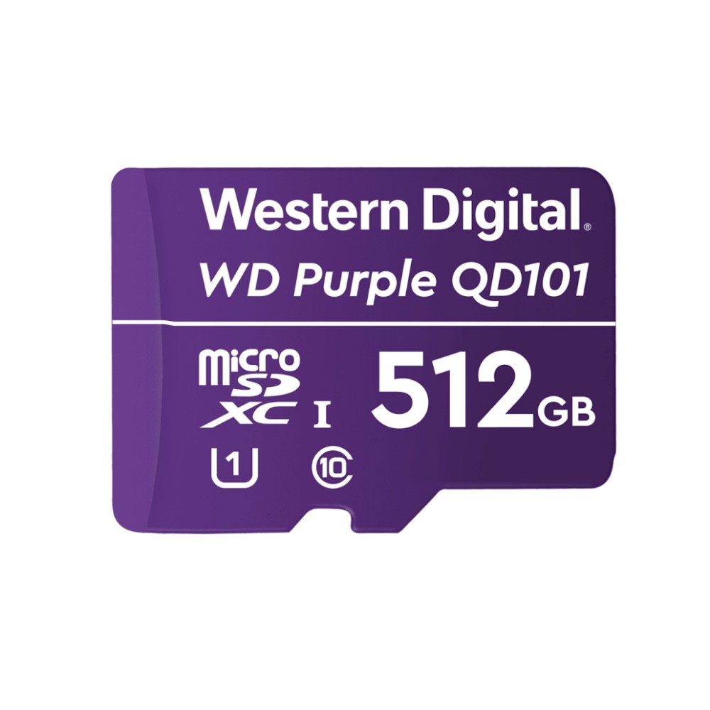 Spominska kartica SDXC-Micro 512GB WD Purple 100MB/s/100MB/s U1 UHS-I (WDD512G1P0C) WD Spominska kartica SDXC-Micro 512GB WD Purple 100MB/s/100MB/s U1 UHS-I (WDD512G1P0C)