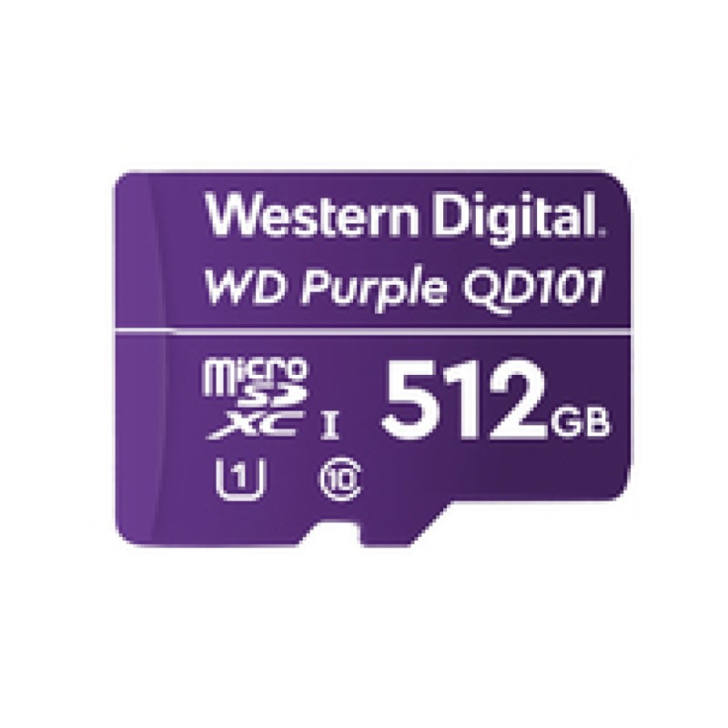 Spominska kartica SDXC-Micro 512GB WD Purple 100MB/s/100MB/s U1 UHS-I (WDD512G1P0C) WD Spominska kartica SDXC-Micro 512GB WD Purple 100MB/s/100MB/s U1 UHS-I (WDD512G1P0C)