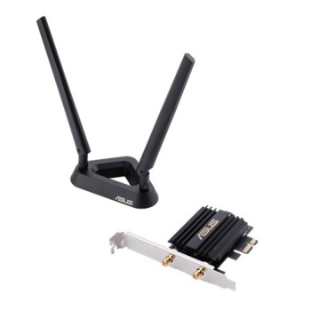 Brezžični mrežni adapter Asus PCE-AX58BT WiFi6 802.11ax AX3000 2976Mbit/s MU-MIMO 2x antena BT 5.0 (90IG0610-MO0R00) Brezžični mrežni adapter Asus PCE-AX58BT WiFi6 802.11ax AX3000 2976Mbit/s MU-MIMO 2x antena BT 5.0 (90IG0610-MO0R00)