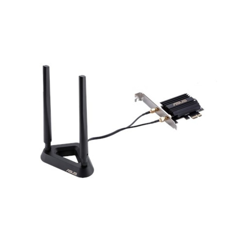 Brezžični mrežni adapter Asus PCE-AX58BT WiFi6 802.11ax AX3000 2976Mbit/s MU-MIMO 2x antena BT 5.0 (90IG0610-MO0R00) ASUS Brezžični mrežni adapter Asus PCE-AX58BT WiFi6 802.11ax AX3000 2976Mbit/s MU-MIMO 2x antena BT 5.0 (90IG0610-MO0R00)