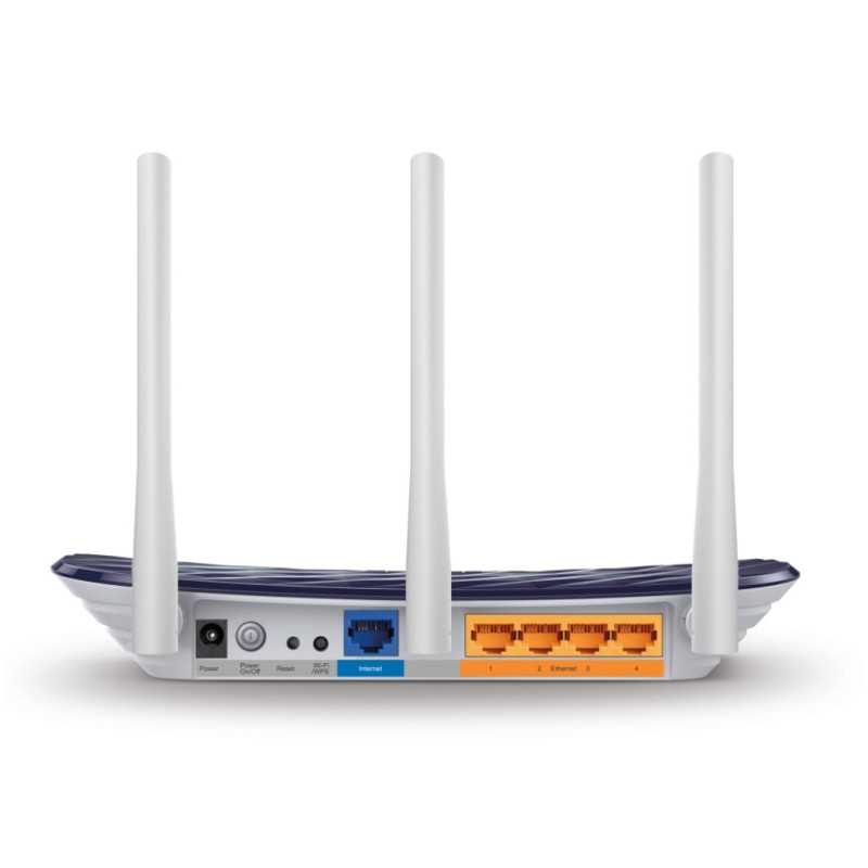Usmerjevalnik brezžični TP-Link ARCHER C20 WiFi5 802.11ac AC750 733Mbit/s dualband 4xLAN 3x antena (ARCHER C20 V4)