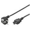 KABEL NAPAJALNI 230V Tripolar C5 1,80m Goobay črn (68004)