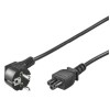 KABEL NAPAJALNI 230V Tripolar C5 1,80m Goobay črn (68004)