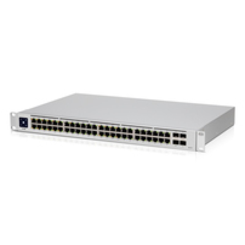 STIKALO 48-PORT 4x SFP UbiQuiti UniFi 100/1000 1000 PoE Managed Rack (USW-48-POE) UBIQUITI STIKALO 48-PORT 4x SFP UbiQuiti UniFi 100/1000 1000 PoE Managed Rack (USW-48-POE)