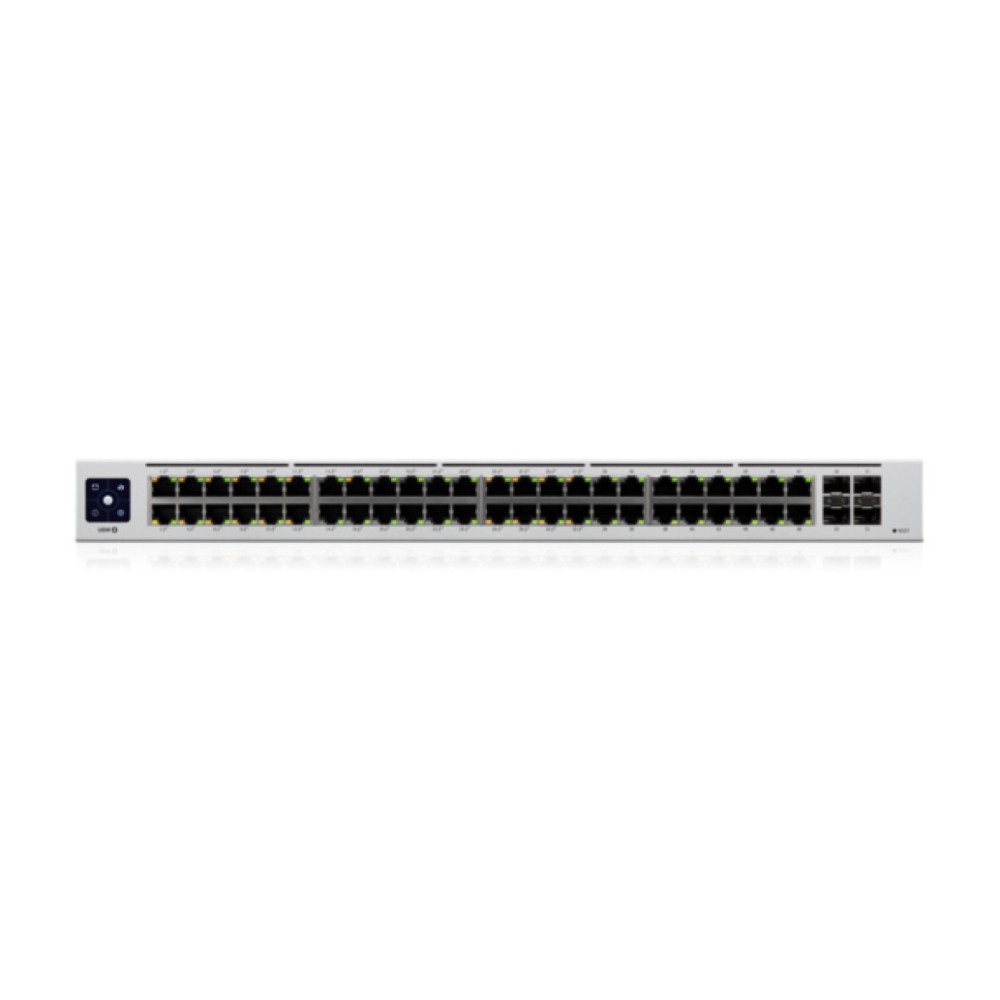 STIKALO 48-PORT 4x SFP UbiQuiti UniFi 100/1000 1000 PoE Managed Rack (USW-48-POE) UBIQUITI STIKALO 48-PORT 4x SFP UbiQuiti UniFi 100/1000 1000 PoE Managed Rack (USW-48-POE)