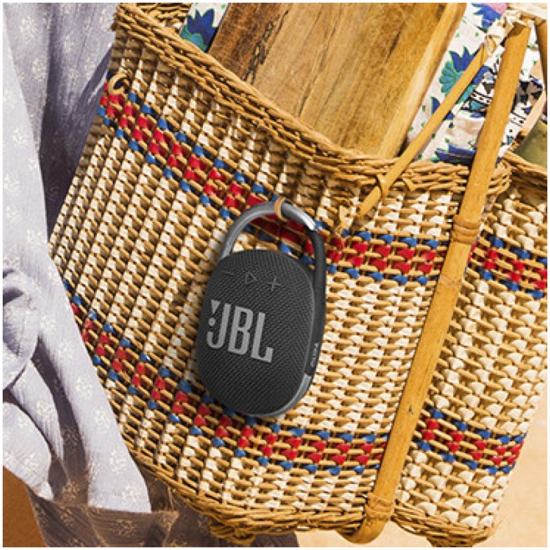 Zvočniki Bluetooth JBL Prenosni CLIP4 ČRN JBL Zvočniki Bluetooth JBL Prenosni CLIP4 ČRN