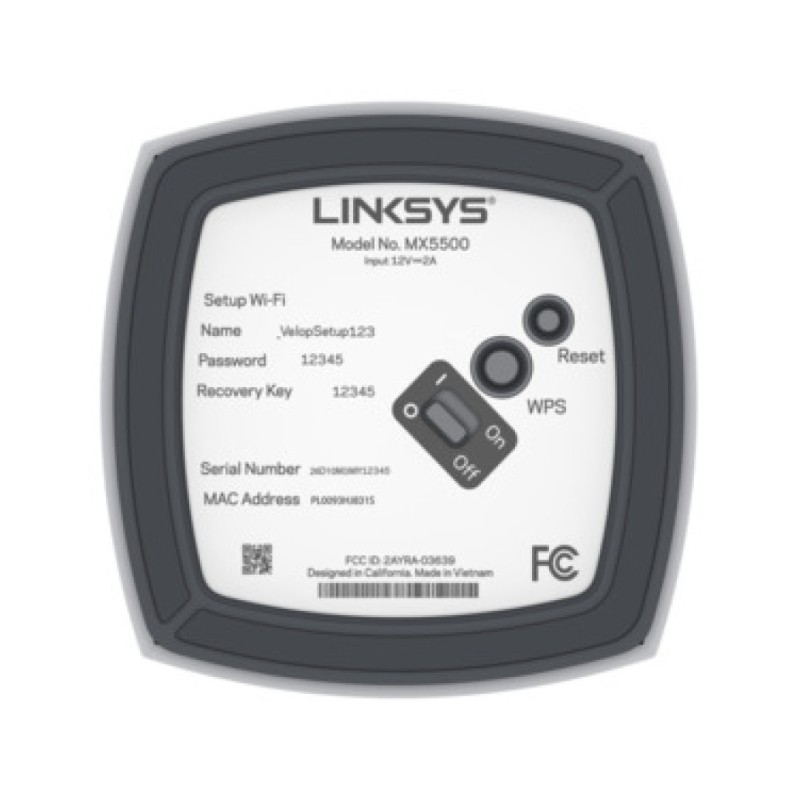 Usmerjevalnik brezžični Linksys Atlas Pro 6 WiFi6 802.11ax AX5400 4800Mbps dualband MESH MU-MIMO OFDMA 4xLAN 5x notranja antena 2x Pack (MX5502-KE) Linksys Usmerjevalnik brezžični Linksys Atlas Pro 6 WiFi6 802.11ax AX5400 4800Mbps dualband MESH MU-MIMO OFDMA 4xLAN 5x notranja antena 2x Pack (MX5502-KE)