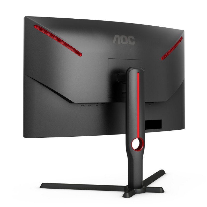 Monitor AOC 68,6 cm (27,0) C27G3U 1920x1080 Curved Gaming 165Hz VA 1ms 2xHDMI DisplayPort 4xUSB3.1 Zvočniki sRGB118,9% FreeSync Premium G-Sync Compatible AOC Monitor AOC 68,6 cm (27,0) C27G3U 1920x1080 Curved Gaming 165Hz VA 1ms 2xHDMI DisplayPort 4xUSB3.1 Zvočniki sRGB118,9% FreeSync Premium G-Sync Compatible