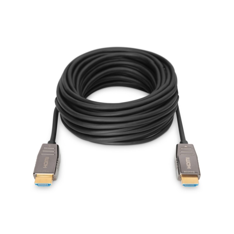 KABEL HDMI/HDMI AOC hibridni optični 10m Digitus, UHD 8K (AK-330126-100-S) Digitus KABEL HDMI/HDMI AOC hibridni optični 10m Digitus, UHD 8K (AK-330126-100-S)
