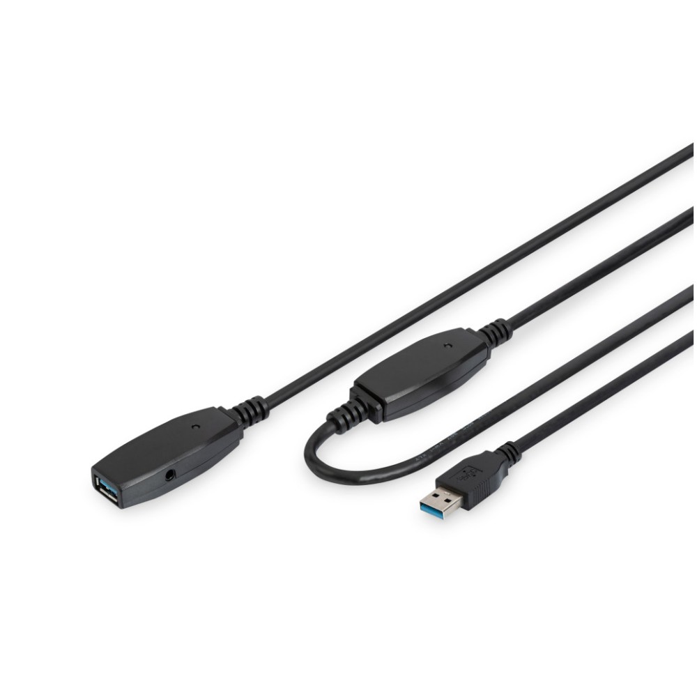 Line extender/repeater USB 3.0 do 15m Digitus (DA-73106) Digitus Line extender/repeater USB 3.0 do 15m Digitus (DA-73106)