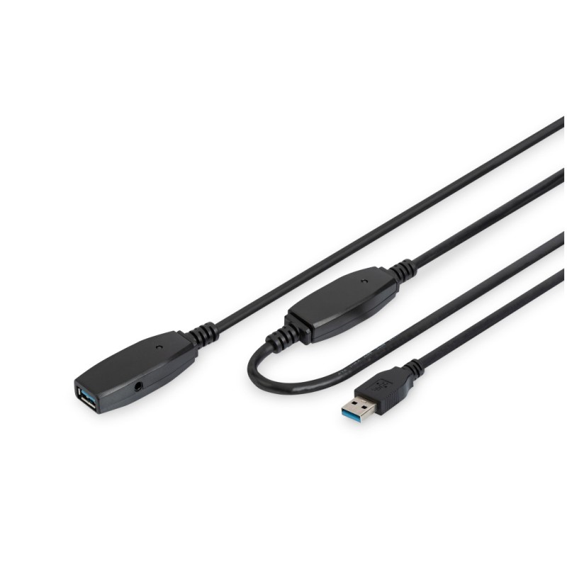 Line extender/repeater USB 3.0 do 15m Digitus (DA-73106) Digitus Line extender/repeater USB 3.0 do 15m Digitus (DA-73106)