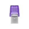 Spominski ključek 128GB USB 3.2/USB-C Kingston DT microDuo3G3 200MB/s - plastičen/microduo/moder (DTDUO3CG3/128GB)