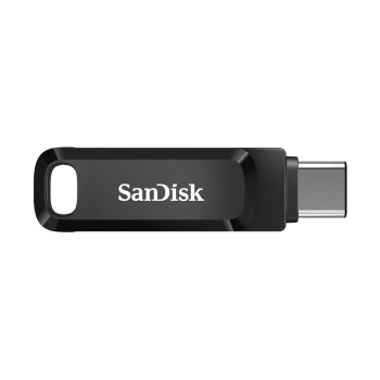 Spominski ključek 32GB USB 3.2/USB-C USB-C Sandisk Ultra Dual Go 150MB/s plastičen vrtljiv črn (SDDDC3-032G-G46)