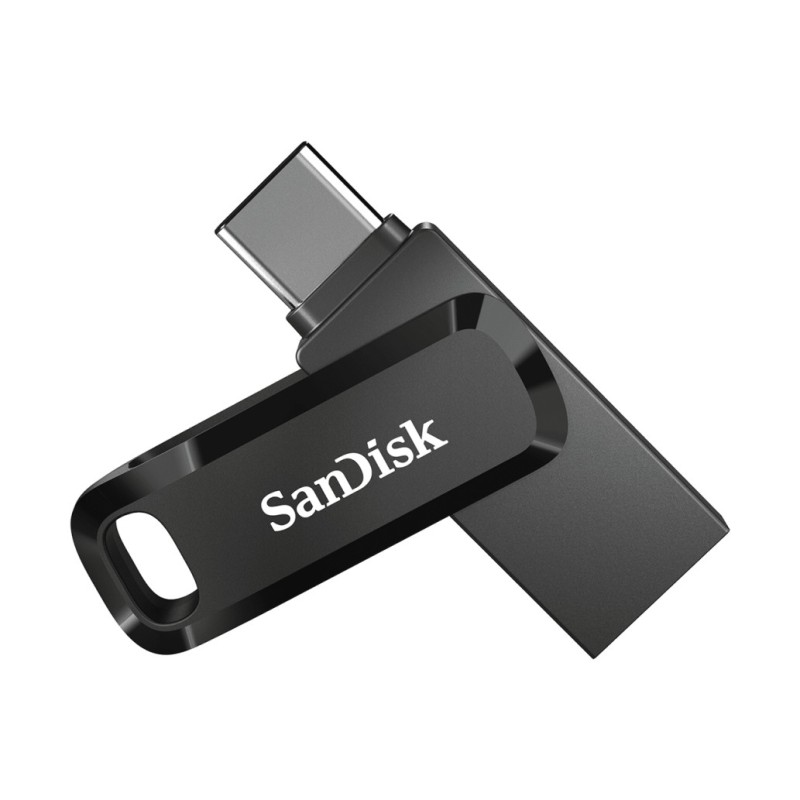 Spominski ključek 32GB USB 3.2/USB-C USB-C Sandisk Ultra Dual Go 150MB/s plastičen vrtljiv črn (SDDDC3-032G-G46) SANDISK Spominski ključek 32GB USB 3.2/USB-C USB-C Sandisk Ultra Dual Go 150MB/s plastičen vrtljiv črn (SDDDC3-032G-G46)