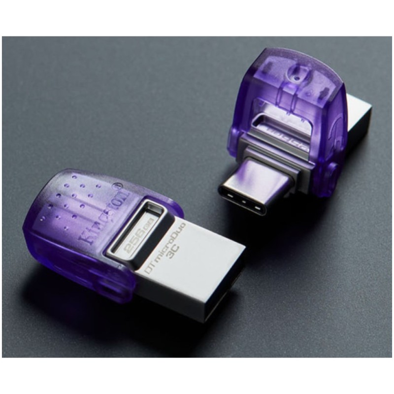 Spominski ključek 64GB USB 3.2/microUSB Kingston DT microDuo3G3 200MB/s plastičen microduo s pokrovčkom moder (DTDUO3CG3/64GB) KINGSTON Spominski ključek 64GB USB 3.2/microUSB Kingston DT microDuo3G3 200MB/s plastičen microduo s pokrovčkom moder (DTDUO3CG3/64GB)
