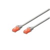 KABEL PATCH UTP Cat 6 0,25m RJ45 1Gbit Digitus - siv Digitus KABEL PATCH UTP Cat 6 0,25m RJ45 1Gbit Digitus - siv
