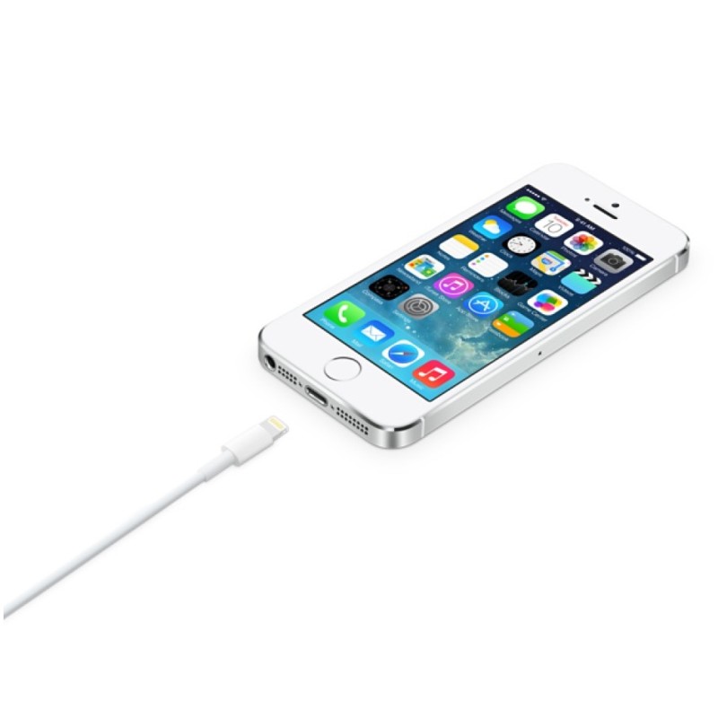 Kabel USB A => Apple Lightning 2,0m bel - original Apple (retail pakiranje) MD819ZM Apple Kabel USB A => Apple Lightning 2,0m bel - original Apple (retail pakiranje) MD819ZM