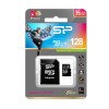 Spominska kartica SDXC-Micro 128GB SiliconPower 85MB/s/U1 V10 UHS-I +adapter (SP128GBSTXBU1V10SP)