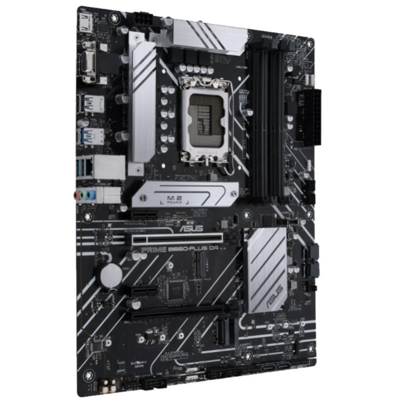 Osnovna plošča 1700 Asus PRIME B660-PLUS D4 ATX 1xVGA 1xHDMI 2.1 1xDisplayPort 1.4 ASUS Osnovna plošča 1700 Asus PRIME B660-PLUS D4 ATX 1xVGA 1xHDMI 2.1 1xDisplayPort 1.4