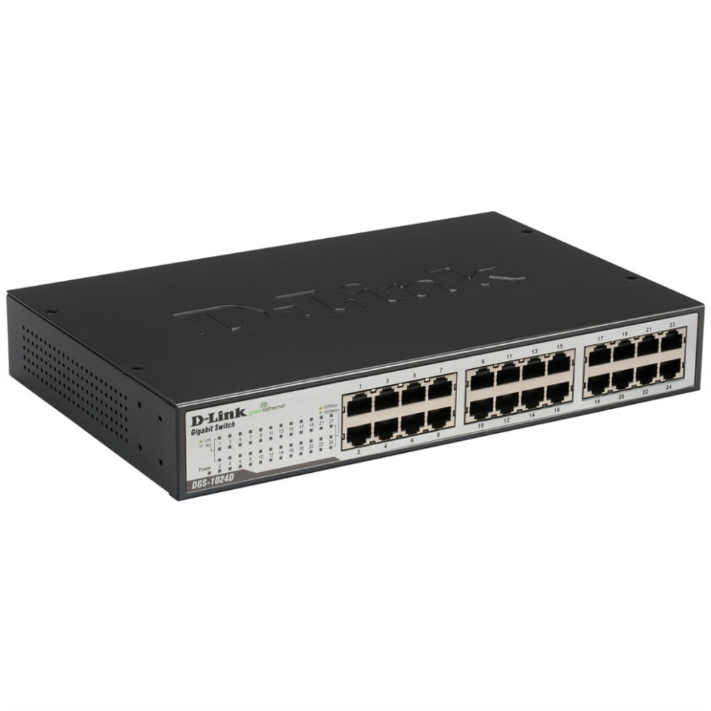 STIKALO 24-PORT D-link 100/1000 (DGS-1024D) D-link STIKALO 24-PORT D-link 100/1000 (DGS-1024D)
