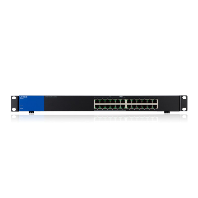 STIKALO 24-PORT Linksys 100/1000 PoE Rack (LGS124P-EU) Linksys STIKALO 24-PORT Linksys 100/1000 PoE Rack (LGS124P-EU)