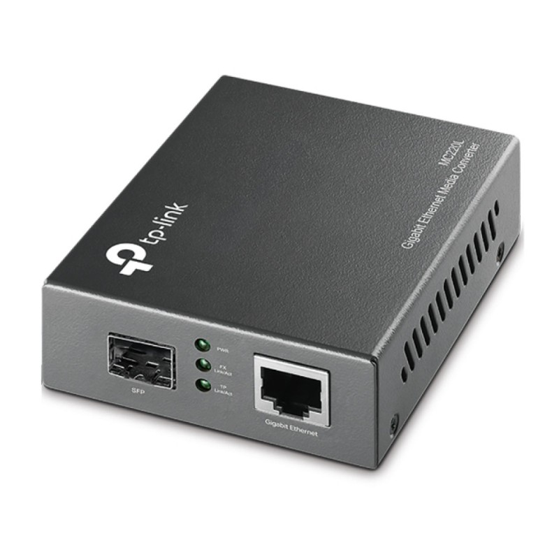 Mrežni adapter LAN RJ45 => SFP 1000Mbit/s TP-Link medija konverter (MC220L) TP-LINK Mrežni adapter LAN RJ45 => SFP 1000Mbit/s TP-Link medija konverter (MC220L)