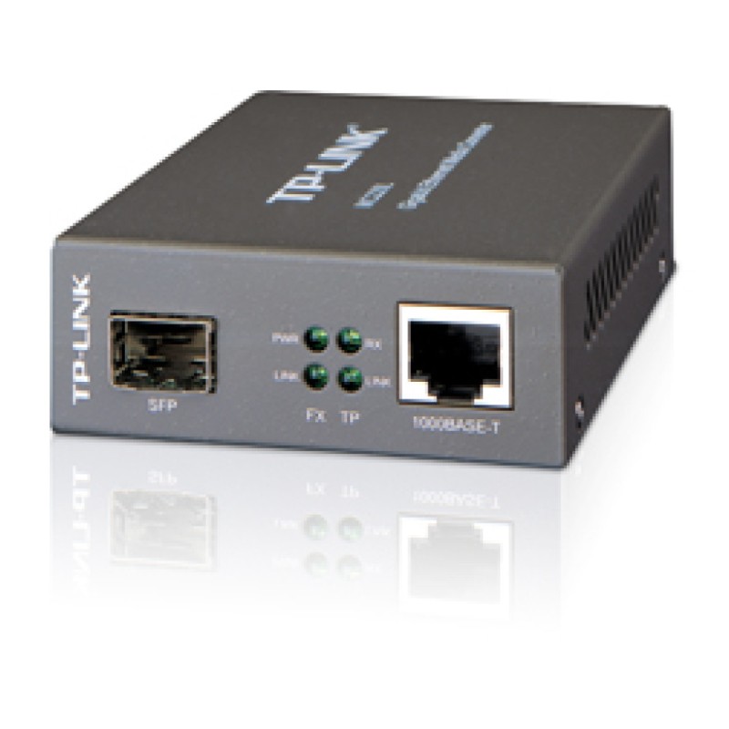 Mrežni adapter LAN RJ45 => SFP 1000Mbit/s TP-Link medija konverter (MC220L) TP-LINK Mrežni adapter LAN RJ45 => SFP 1000Mbit/s TP-Link medija konverter (MC220L)