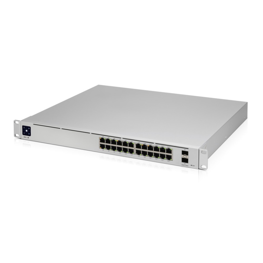 STIKALO 24-PORT UBIQUITI UniFi 100/1000 1000 PoE+ Managed Rackmount (USW-Pro-24-POE) UBIQUITI STIKALO 24-PORT UBIQUITI UniFi 100/1000 1000 PoE+ Managed Rackmount (USW-Pro-24-POE)