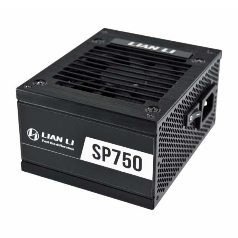 Napajalnik - 750W Lian-Li SFX 80Plus Gold 92% črna (D)100 mm X (W)63.5mm X (H)125 mm (SP750) Lian-Li Napajalnik - 750W Lian-Li SFX 80Plus Gold 92% črna (D)100 mm X (W)63.5mm X (H)125 mm (SP750)