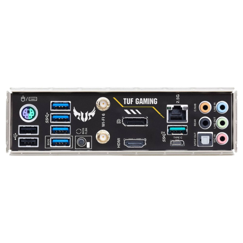 Osnovna plošča AM4 Asus TUF GAMING B550M-PLUS WIFI II microATX 1xHDMI 2.1 1xDisplayPort 1.4 ASUS Osnovna plošča AM4 Asus TUF GAMING B550M-PLUS WIFI II microATX 1xHDMI 2.1 1xDisplayPort 1.4