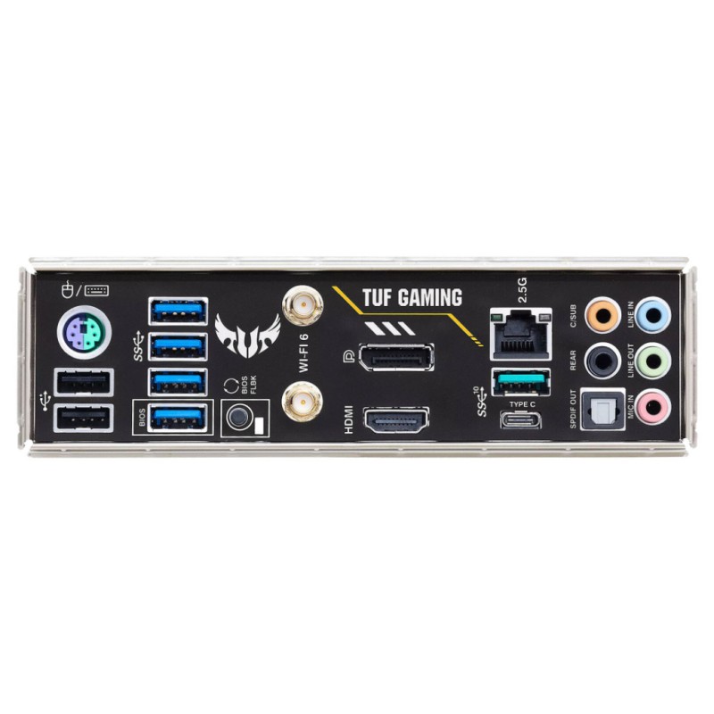 Osnovna plošča AM4 Asus TUF GAMING B550M-PLUS WIFI II microATX 1xHDMI 2.1 1xDisplayPort 1.4 ASUS Osnovna plošča AM4 Asus TUF GAMING B550M-PLUS WIFI II microATX 1xHDMI 2.1 1xDisplayPort 1.4