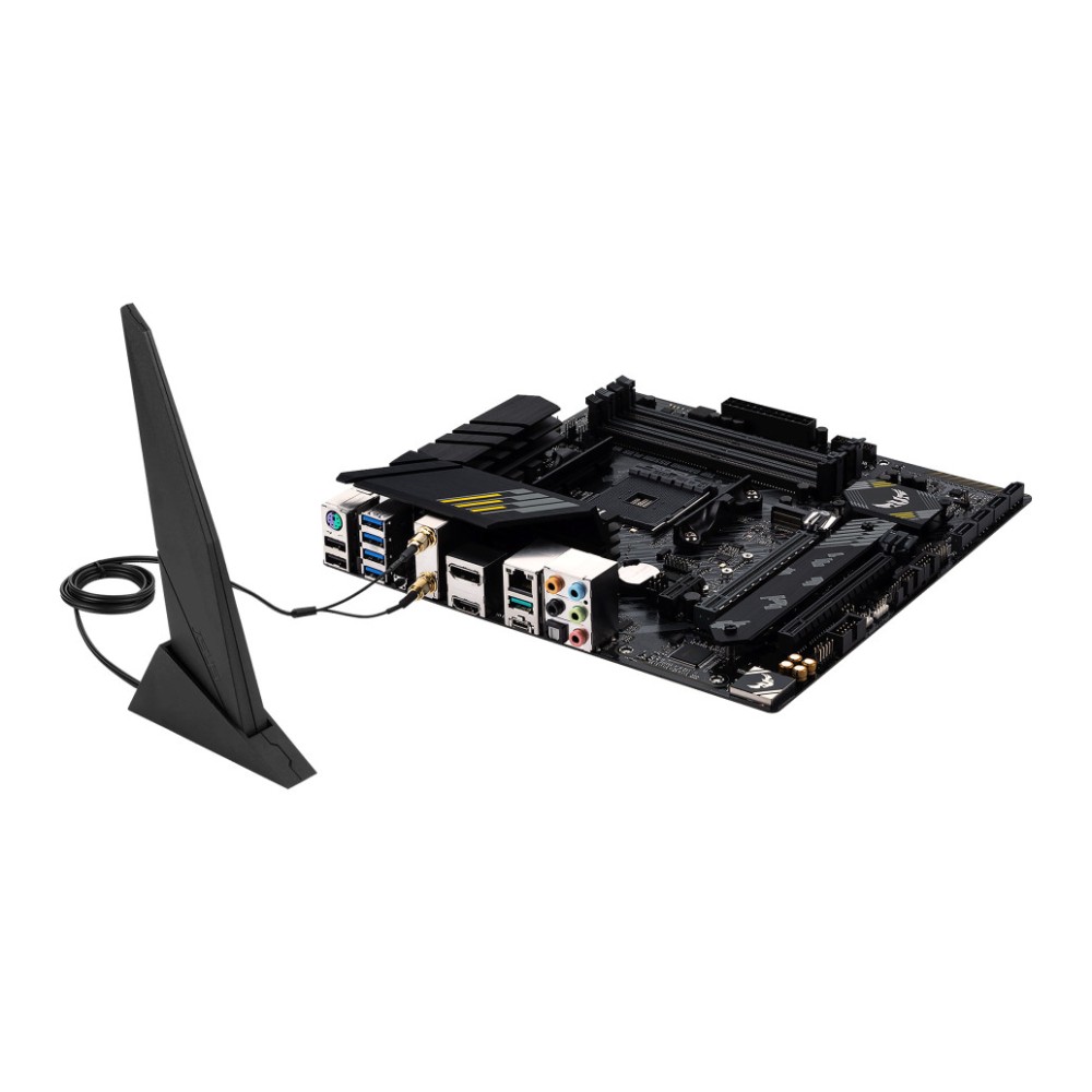 Osnovna plošča AM4 Asus TUF GAMING B550M-PLUS WIFI II microATX 1xHDMI 2.1 1xDisplayPort 1.4 ASUS Osnovna plošča AM4 Asus TUF GAMING B550M-PLUS WIFI II microATX 1xHDMI 2.1 1xDisplayPort 1.4