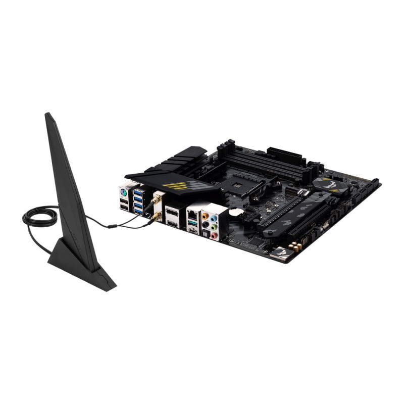 Osnovna plošča AM4 Asus TUF GAMING B550M-PLUS WIFI II microATX 1xHDMI 2.1 1xDisplayPort 1.4 ASUS Osnovna plošča AM4 Asus TUF GAMING B550M-PLUS WIFI II microATX 1xHDMI 2.1 1xDisplayPort 1.4